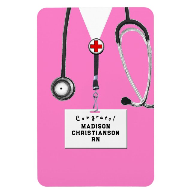 Personlig Nurse Studenten Gift Magnet (Vertikal)