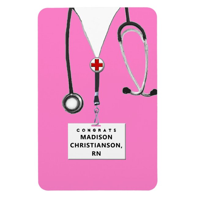 Personlig Nurse Studenten Gift Magnet (Vertikal)