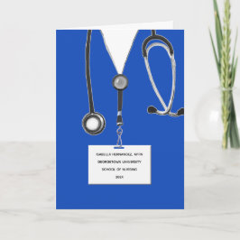 Personlig Nurse Studenten-kort Kort