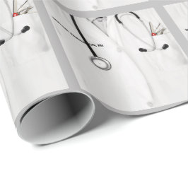 Personlig Nurse Studenten Wrapping Papprare Presentpapper