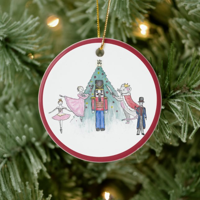Personlig Nutcracker Ballet Ornament (Träd)