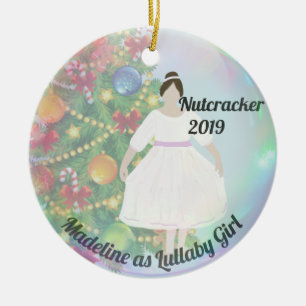 Personlig Nutcracker Ornament - Lullaby Girl
