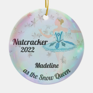 Personlig Nutcracker Ornament - Snö Queen