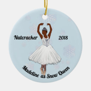 Personlig Nutcracker Ornament - Snö Queen