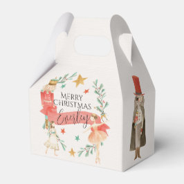 Personlig Nutcracker Theme Gift Boxes Presentaskar