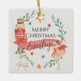 Personlig Nutcracker Theme Jul Ornament