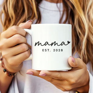 Personlig Ny Mamma Annonseringspresent Mugg