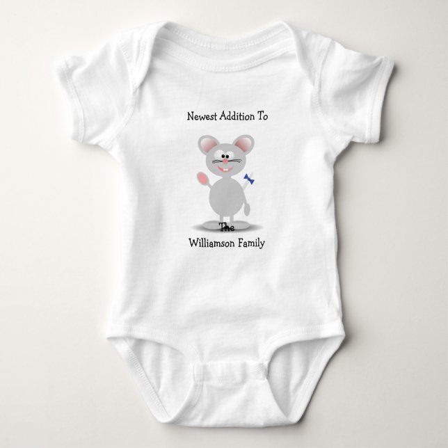 Personlig Nyaste tilläggsegen mus T Shirt (Framsida)