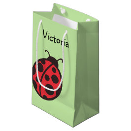 Personlig nyckelpigaspresentbag
