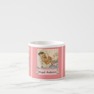 Personlig Nyfödd bebis Mugg Espressomugg