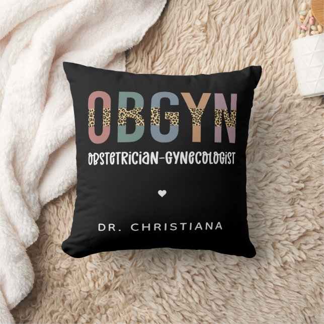 Personlig OBGYN Obstetrician Gynecolog Kudde (Filt)