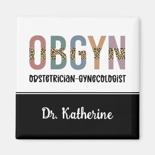 Personlig OBGYN Obstetrician Gynecolog Magnet