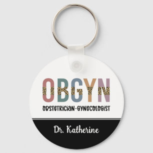 Personlig OBGYN Obstetrician Gynecolog Nyckelring