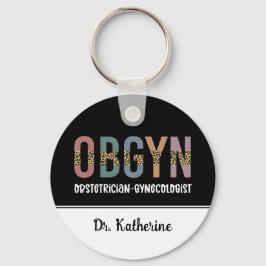 Personlig OBGYN Obstetrician Gynecolog Nyckelring