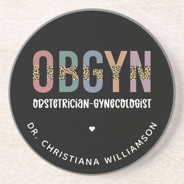 Personlig OBGYN Obstetrician Gynecolog Underlägg (Framsidan)