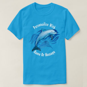 PERSONLIG Ocean Dolphin T-shirt