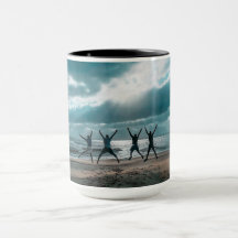 Personlig Ocean strand view Scene-kaffe