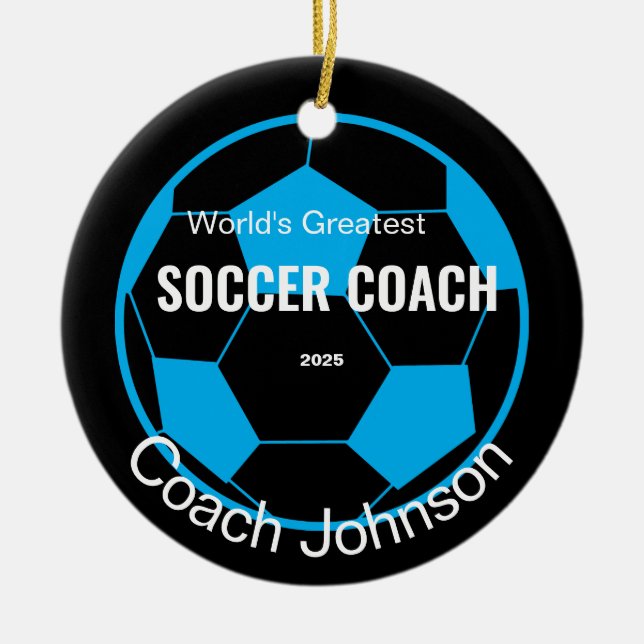 Personlig Ocer Coach Ornament (Framsidan)