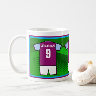 Personlig Ocer Jersey namn och nummer Kaffemugg