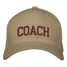 Personlig- och broderade coach-tak | Hat