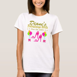 PERSONLIG OCH DATED 50:E BIRTHDAY TEE