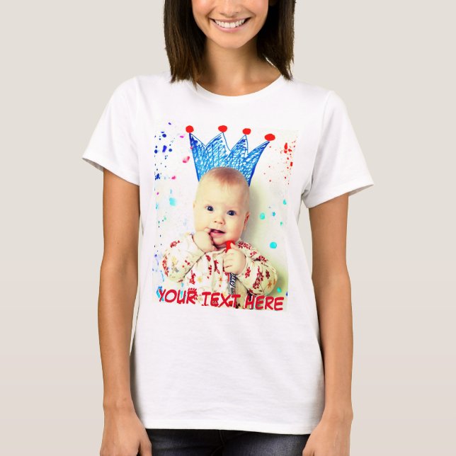 Personlig och foto t shirt (Framsida)