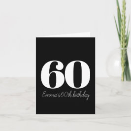 Personlig och sofistikerad födelsedag inbjudan