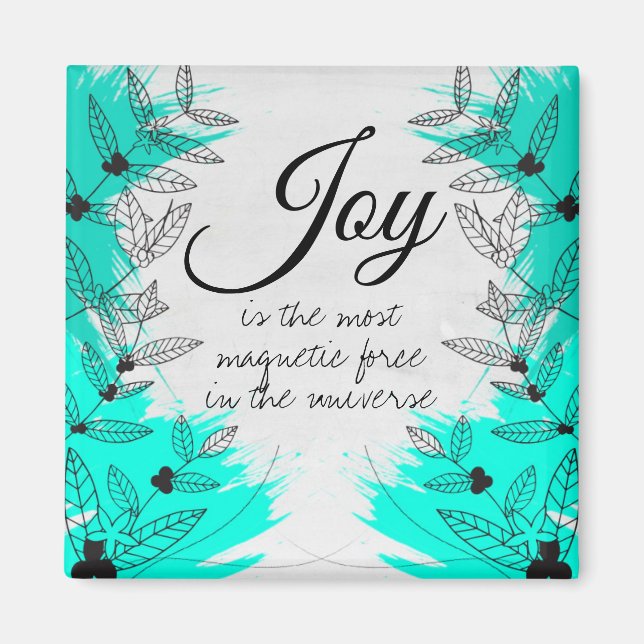 Personlig offert | Joy är mest magnetiskt Magnet (Framsidan)
