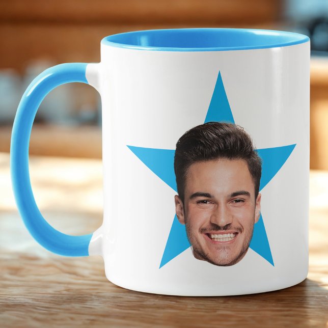 Personlig Office Star Ansikte Mugg (Skapare uppladdad)