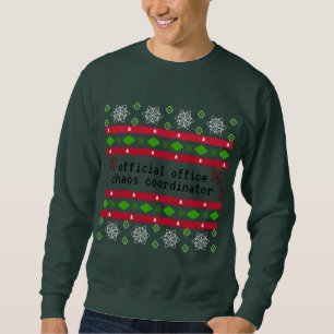 Personlig Officiell Office Ugly ’Sweater’ Lång Ärmad Tröja