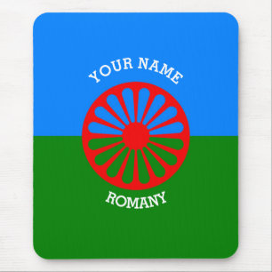 Personlig Officiell Romansk zigenare flagga Musmatta