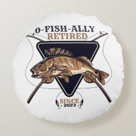 Personlig Ofiskally Retrött Funny Pension Rund Kudde