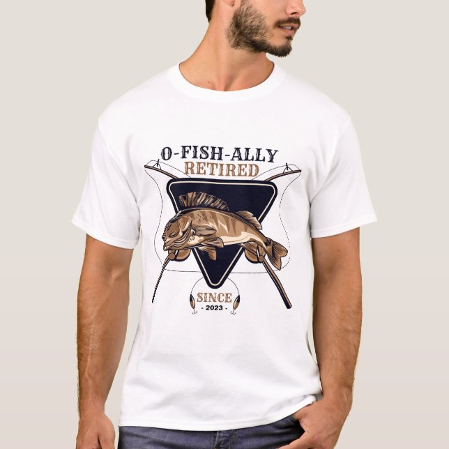 Personlig Ofiskally Retrött Funny Pension T Shirt (Framsida)