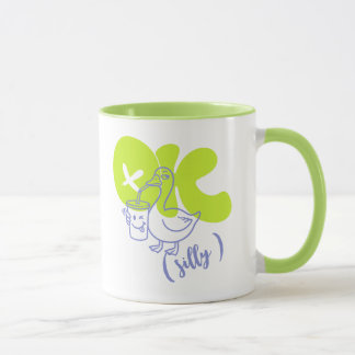 Personlig OK Silly Goose Mugg, Sarksastisk Kaffe Mugg
