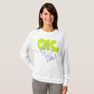 Personlig OK Silly Goose Tröja, Kaffeälskare T Shirt