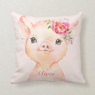 Personlig Olivia Pigsley Square Pillow Kudde