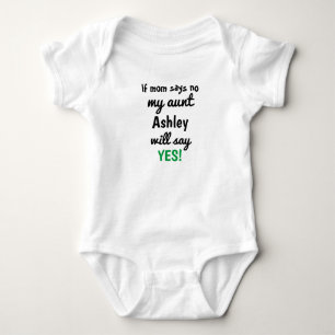 Personlig Om mamma säger nej kommer min moster at T Shirt