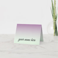 Personlig Ombre-mappade skydd