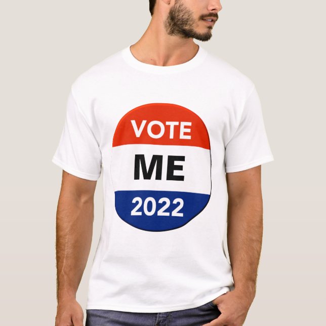 Personlig omröstning 2022 Halvtidsval i Kampanj T Shirt (Framsida)
