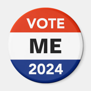 Personlig omröstning 2024 Presidentval i Kampanj Magnet