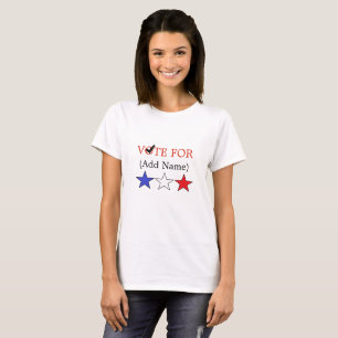 Personlig Omröstning om val av politisk färg T Shirt