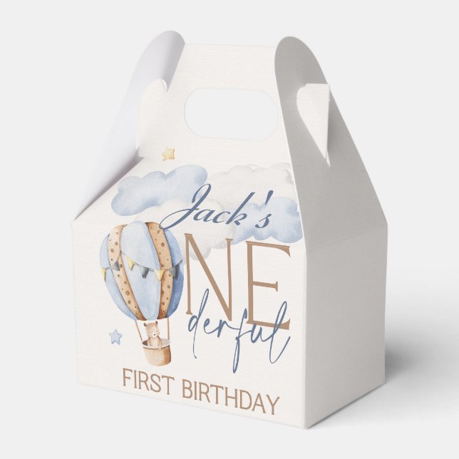 Personlig ONE001st Birthday-favoritruta Presentaskar (Framsidan Sidan)