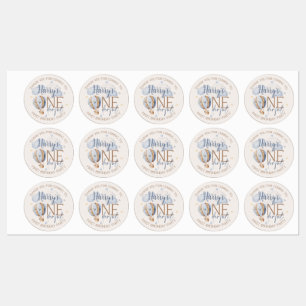 Personlig ONEderful 1st Birthday Party Stickers