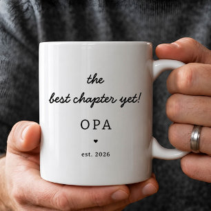 Personlig Opa-mugg Ny farfarpresent Kaffemugg