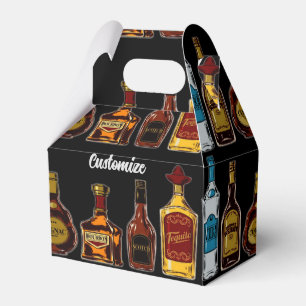 Personlig öppen bar presentaskar