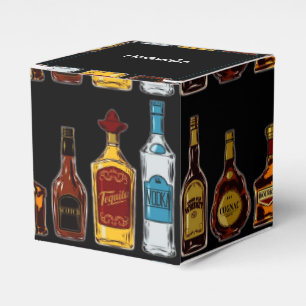 Personlig öppen bar presentaskar