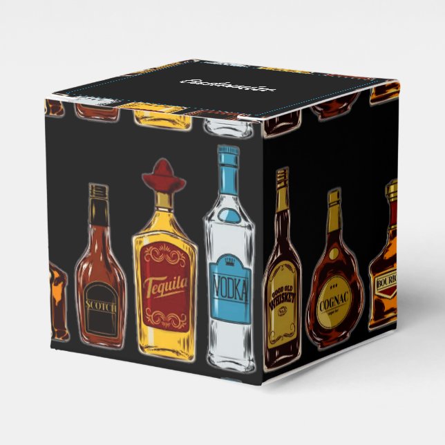 Personlig öppen bar presentaskar (Framsidan Sidan)