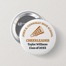 Personlig Orange High School-cheerleader Knapp
