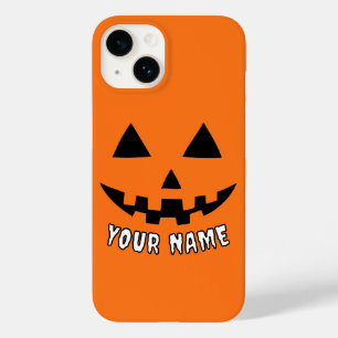 Personlig Orange Pumpkin Halloween ditt namn