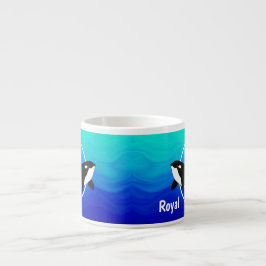 Personlig Orca Espressomugg